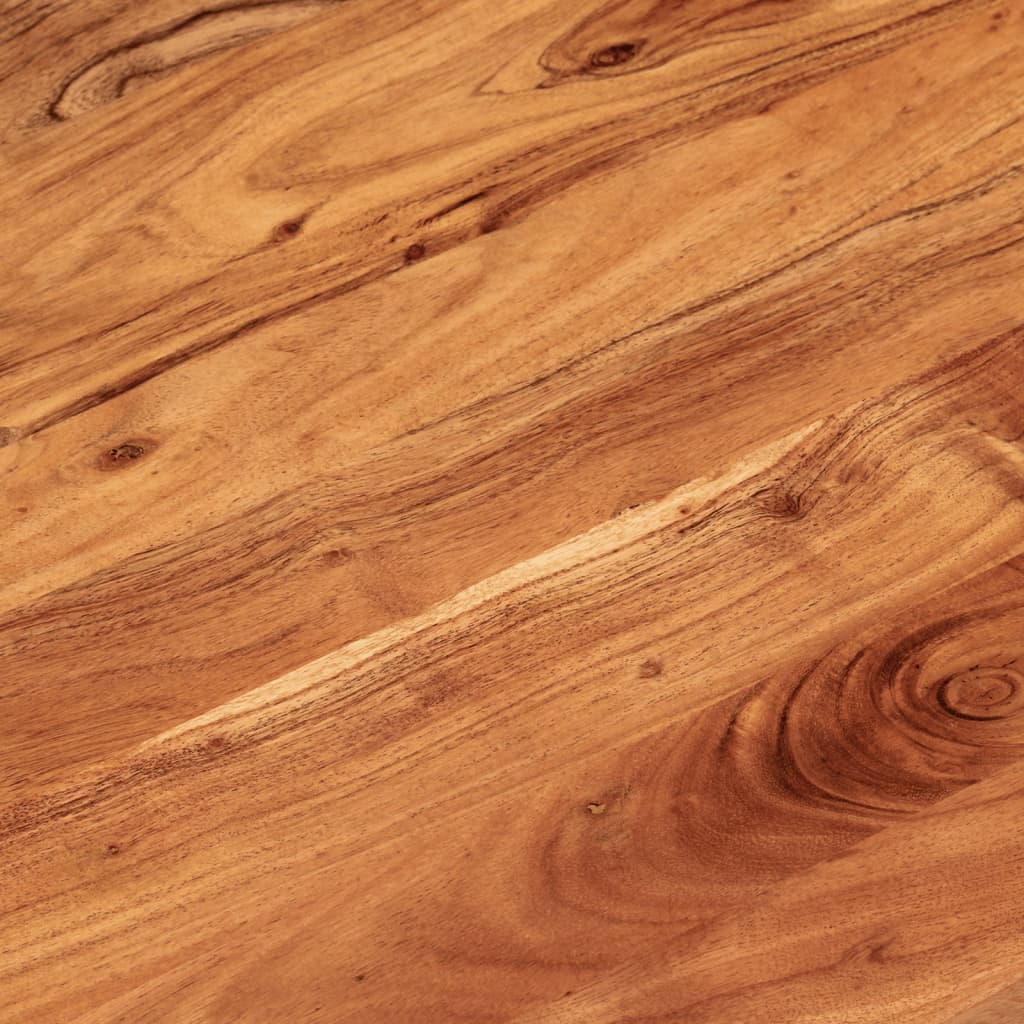 vidaXL Blat do stołu, 140x60x3,8 cm, owalny, lite drewno akacjowe
