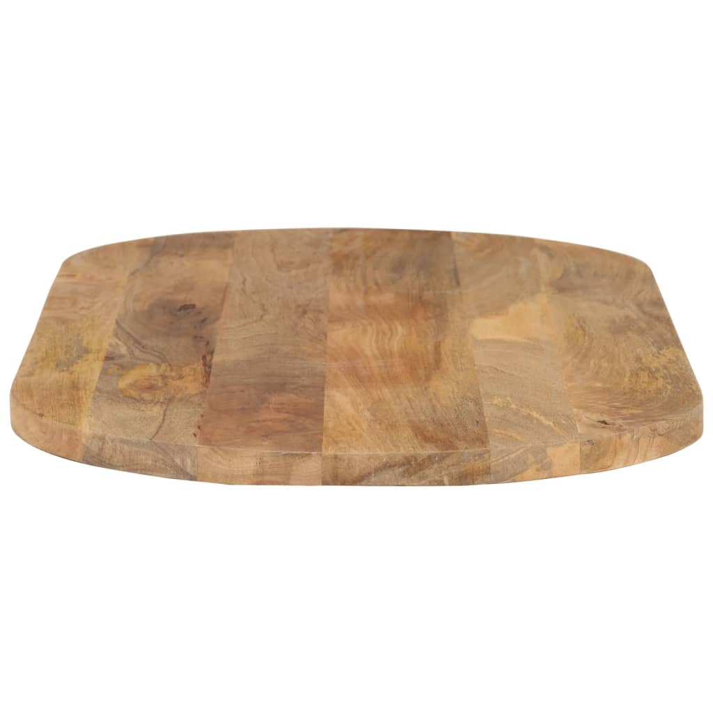 vidaXL Blat stołu, 90x40x2,5 cm, owalny, lite drewno mango