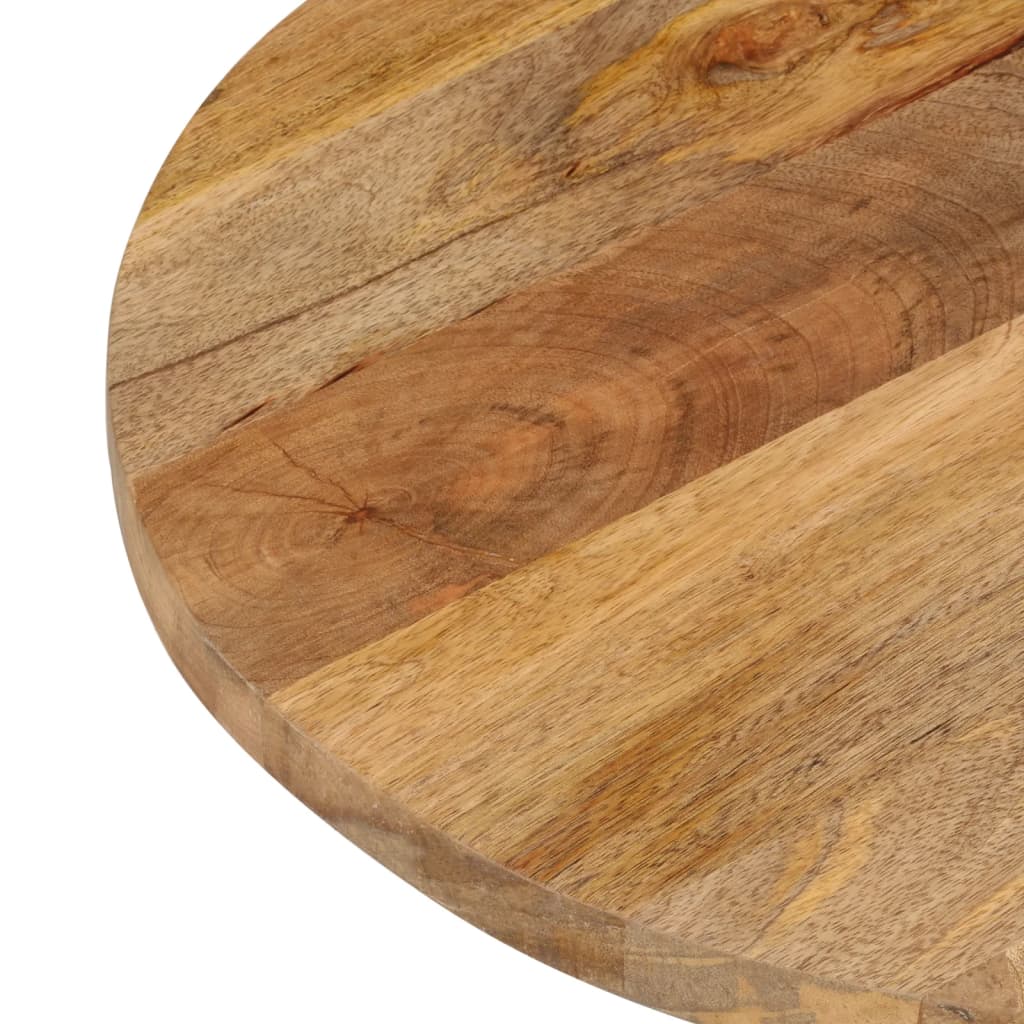 vidaXL Blat stołu, 90x40x2,5 cm, owalny, lite drewno mango
