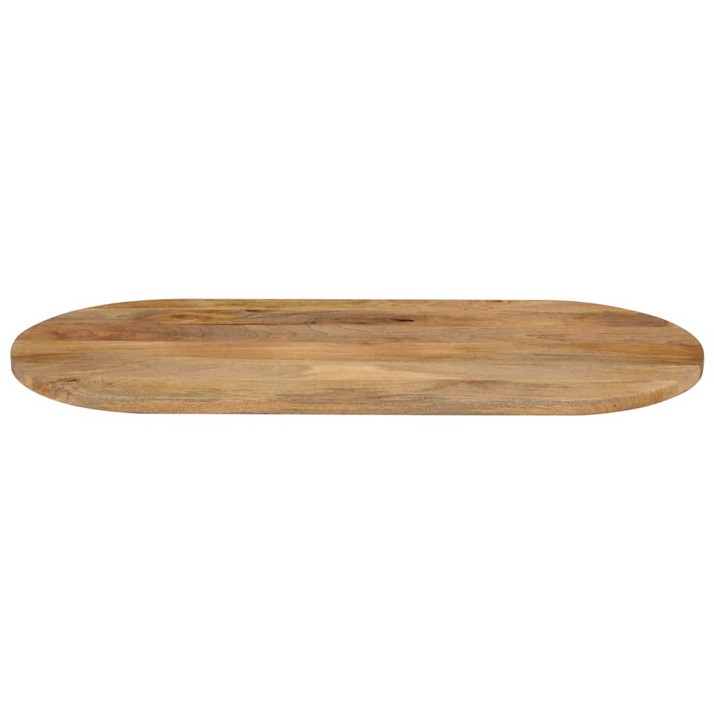 vidaXL Blat stołu, 100x50x3,8 cm, owalny, lite drewno mango