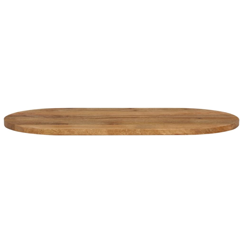 vidaXL Blat stołu, 110x50x2,5 cm, owalny, lite drewno mango