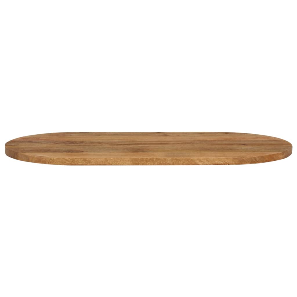 vidaXL Blat stołu, 120x50x2,5 cm, owalny, lite drewno mango