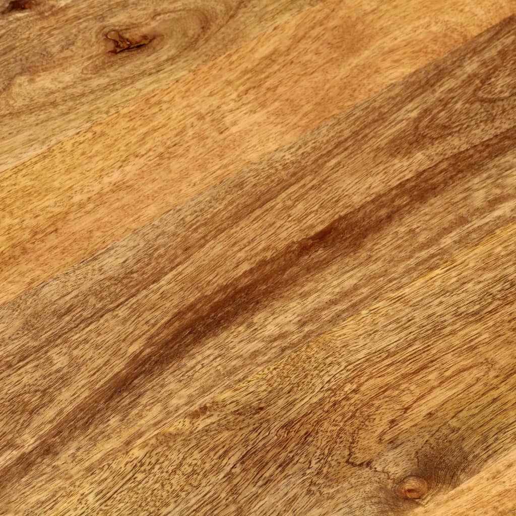 vidaXL Blat stołu, 120x50x2,5 cm, owalny, lite drewno mango