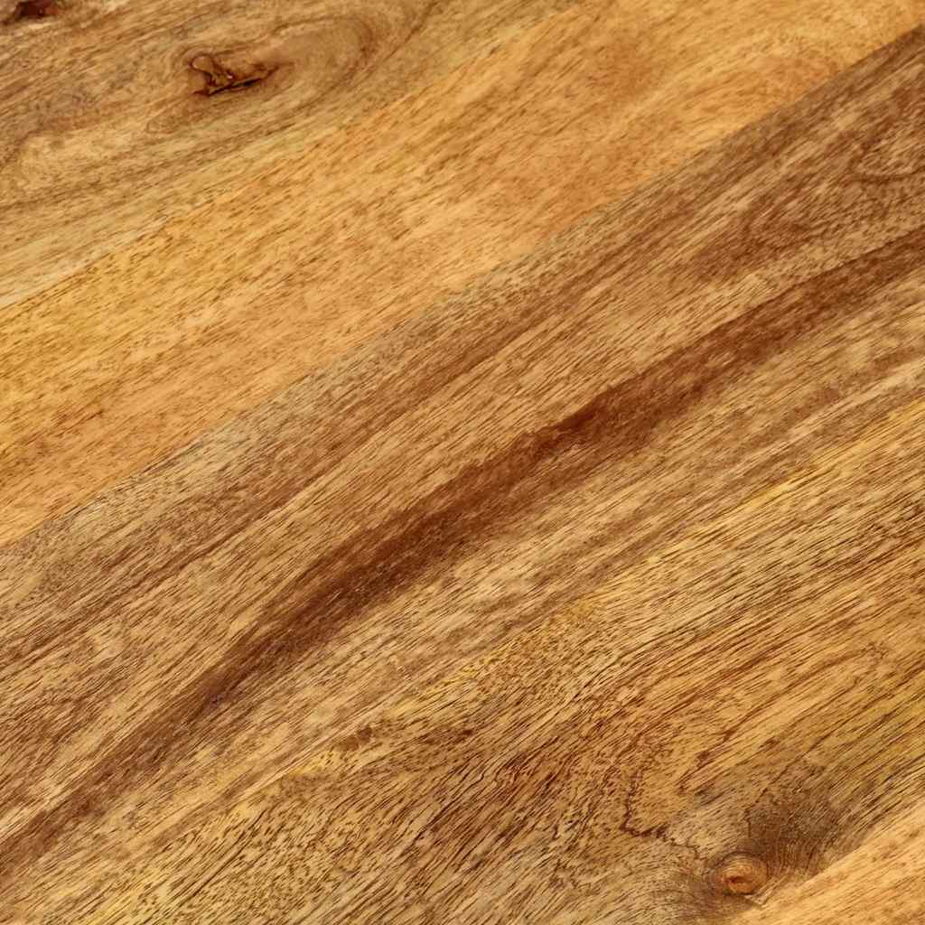 vidaXL Blat stołu, 140x60x2,5 cm, owalny, lite drewno mango