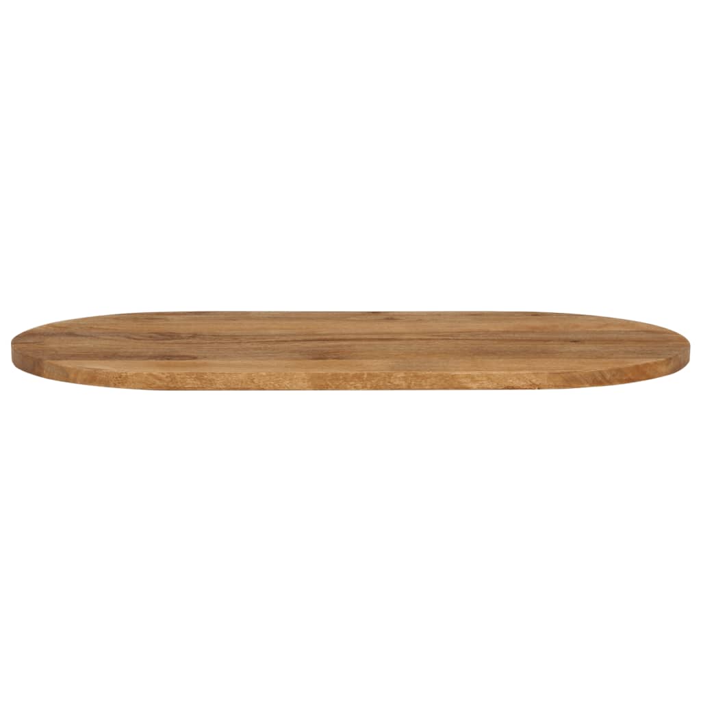 vidaXL Blat stołu, 90x40x3,8 cm, owalny, lite drewno mango