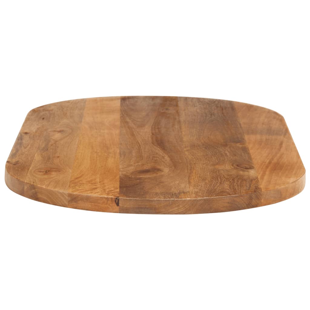 vidaXL Blat stołu, 110x40x3,8 cm, owalny, lite drewno mango