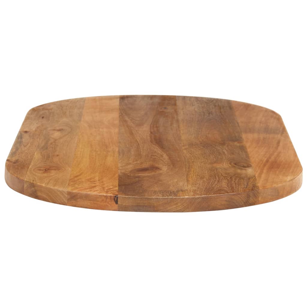 vidaXL Blat stołu, 140x60x3,8 cm, owalny, lite drewno mango
