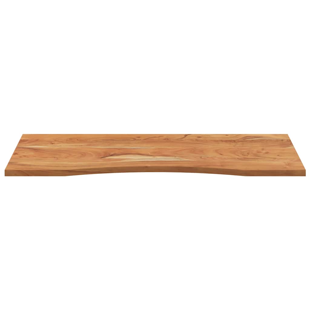 vidaXL Blat biurka, 110x50x2,5 cm, prostokątny, lite drewno akacjowe