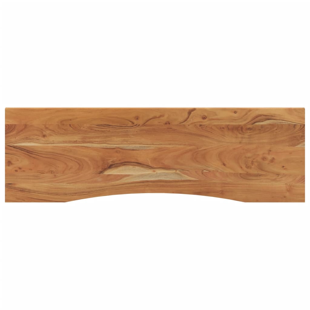 vidaXL Blat biurka, 140x50x2,5 cm, prostokątny, lite drewno akacjowe