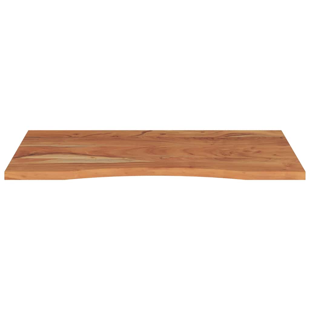 vidaXL Blat biurka, 80x60x2,5 cm, prostokątny, lite drewno akacjowe
