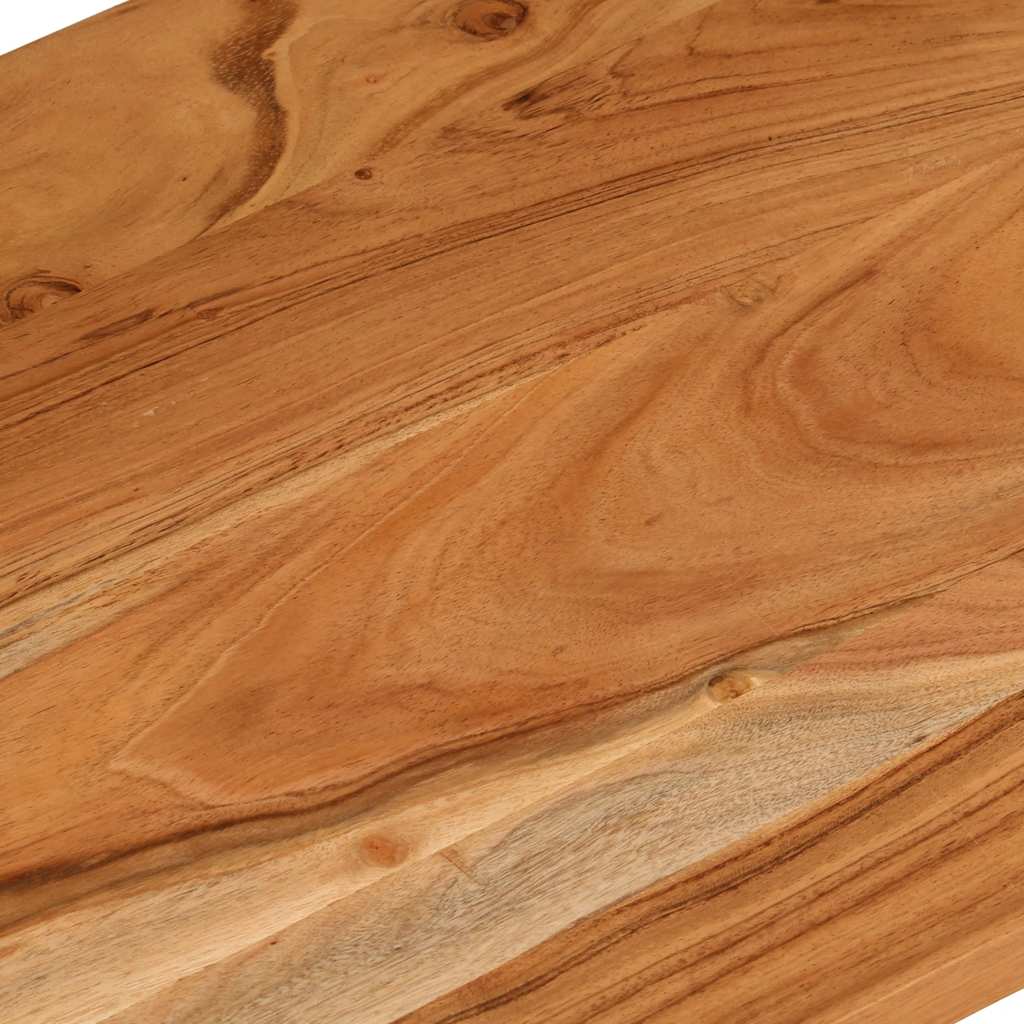 vidaXL Blat biurka, 80x60x2,5 cm, prostokątny, lite drewno akacjowe