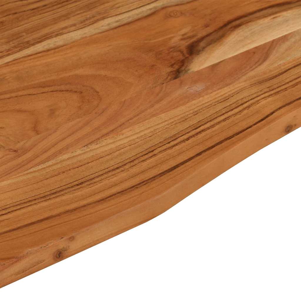 vidaXL Blat biurka, 80x60x2,5 cm, prostokątny, lite drewno akacjowe