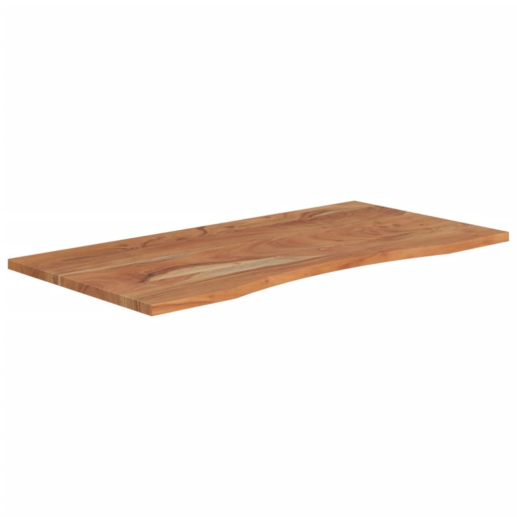vidaXL Blat biurka, 120x60x2,5 cm, prostokątny, lite drewno akacjowe