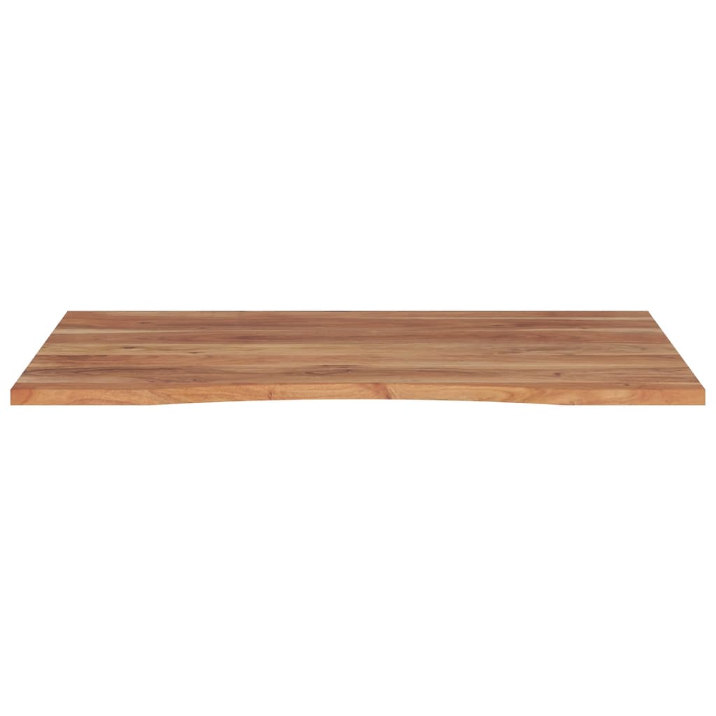 vidaXL Blat biurka, 100x80x2,5 cm, prostokątny, lite drewno akacjowe