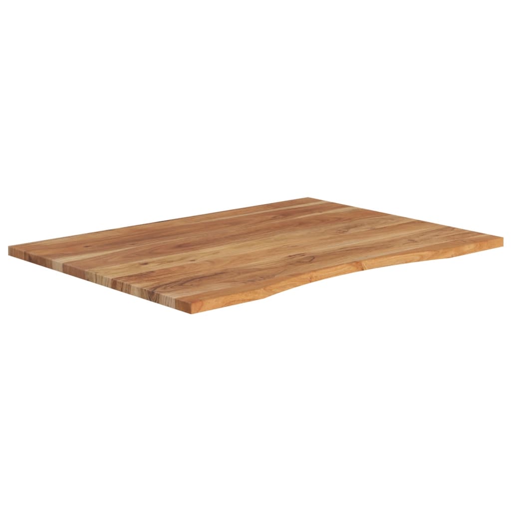 vidaXL Blat biurka, 110x80x2,5 cm, prostokątny, lite drewno akacjowe