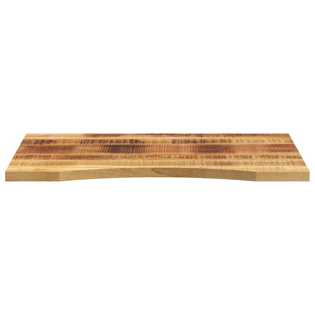 vidaXL Blat biurka, z wycięciem, 80x50x2,5 cm, surowe drewno mango