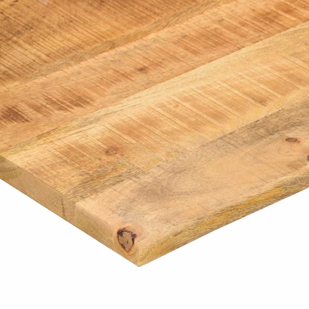 vidaXL Blat biurka, z wycięciem, 140x50x2,5 cm, surowe drewno mango