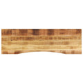 vidaXL Blat biurka, z wycięciem, 160x50x2,5 cm, surowe drewno mango