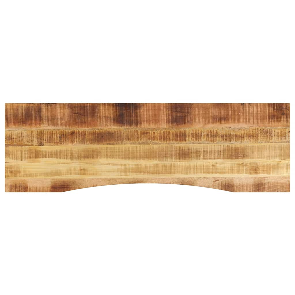 vidaXL Blat biurka, z wycięciem, 160x50x2,5 cm, surowe drewno mango