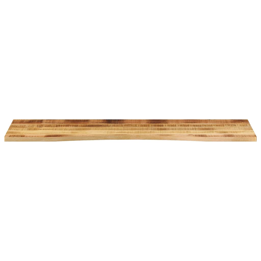 vidaXL Blat biurka, z wycięciem, 160x50x2,5 cm, surowe drewno mango