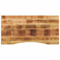 vidaXL Blat biurka, z wycięciem, 110x60x2,5 cm, surowe drewno mango