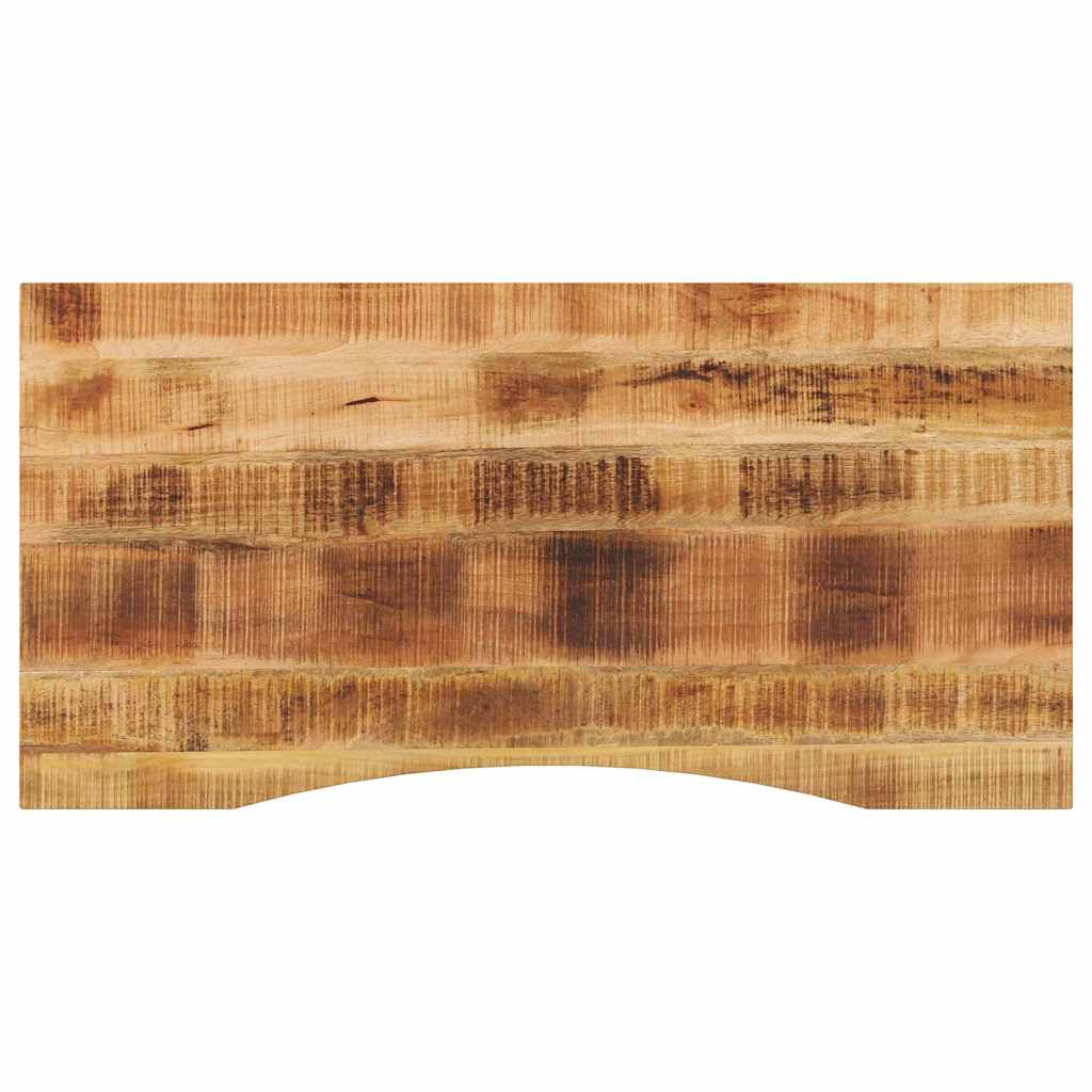vidaXL Blat biurka, z wycięciem, 110x60x2,5 cm, surowe drewno mango