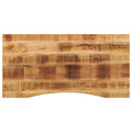 vidaXL Blat biurka, z wycięciem, 140x60x2,5 cm, surowe drewno mango