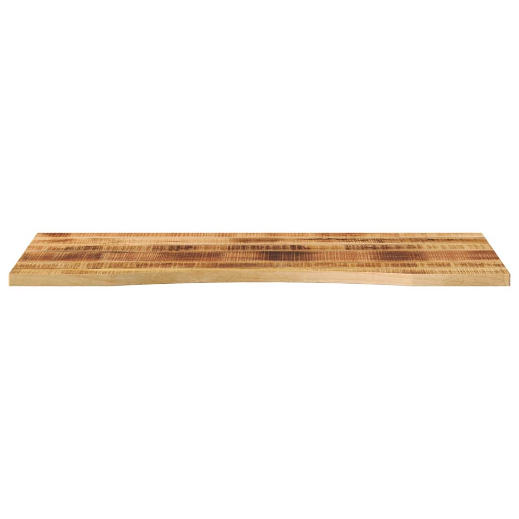 vidaXL Blat biurka, z wycięciem, 140x60x2,5 cm, surowe drewno mango