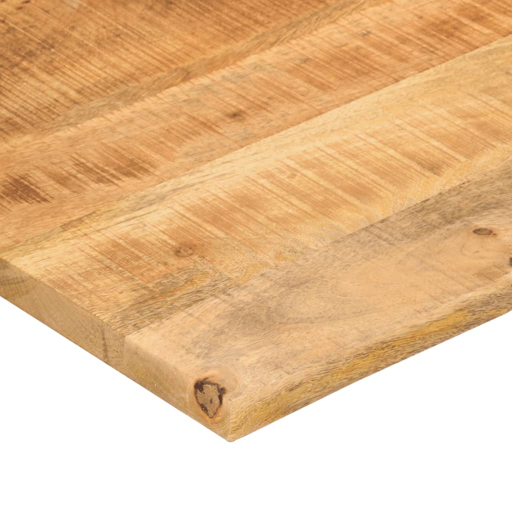 vidaXL Blat biurka, z wycięciem, 140x60x2,5 cm, surowe drewno mango