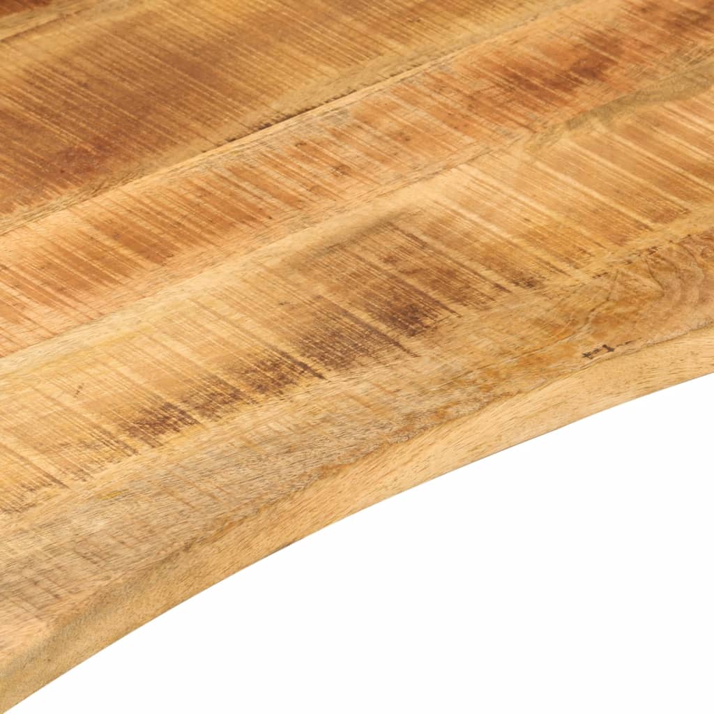 vidaXL Blat biurka, z wycięciem, 140x60x2,5 cm, surowe drewno mango