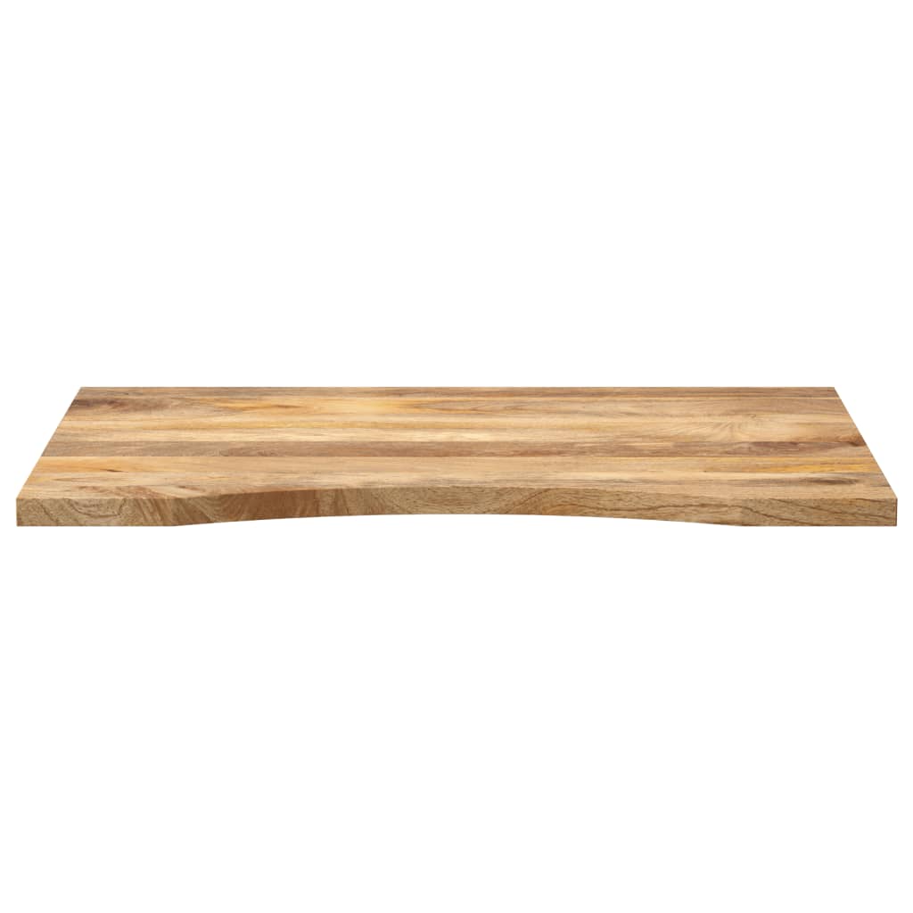 vidaXL Blat biurka, z wycięciem, 90x50x2,5 cm, surowe drewno mango