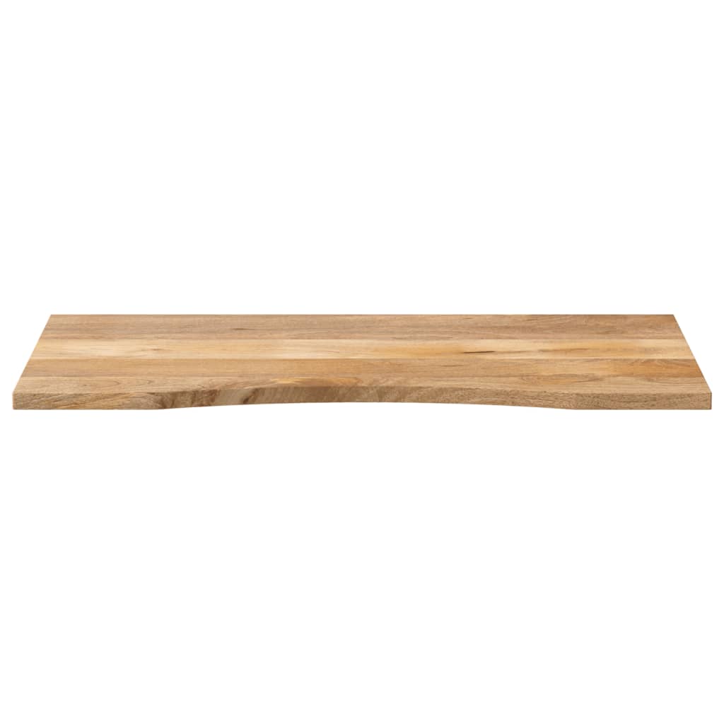 vidaXL Blat biurka, z wycięciem, 140x50x2,5 cm, surowe drewno mango