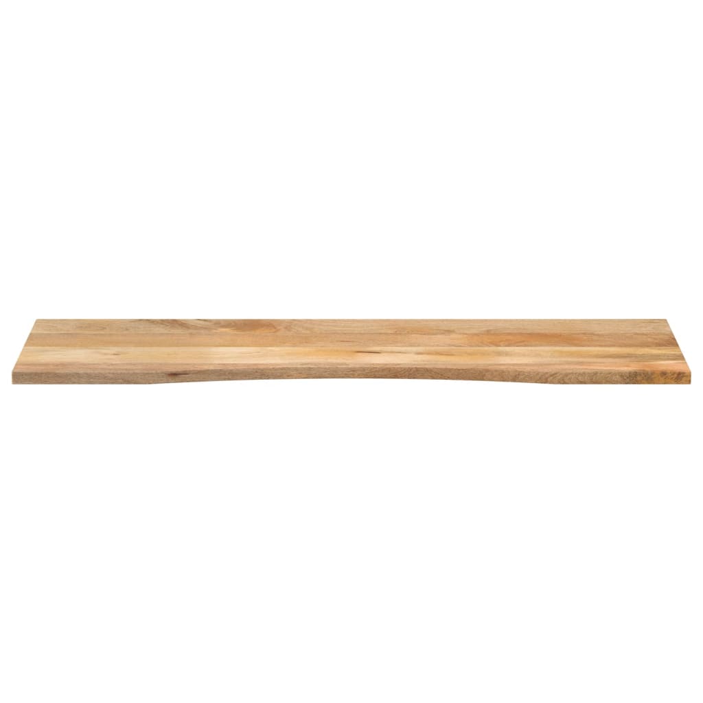 vidaXL Blat biurka, z wycięciem, 160x50x2,5 cm, surowe drewno mango