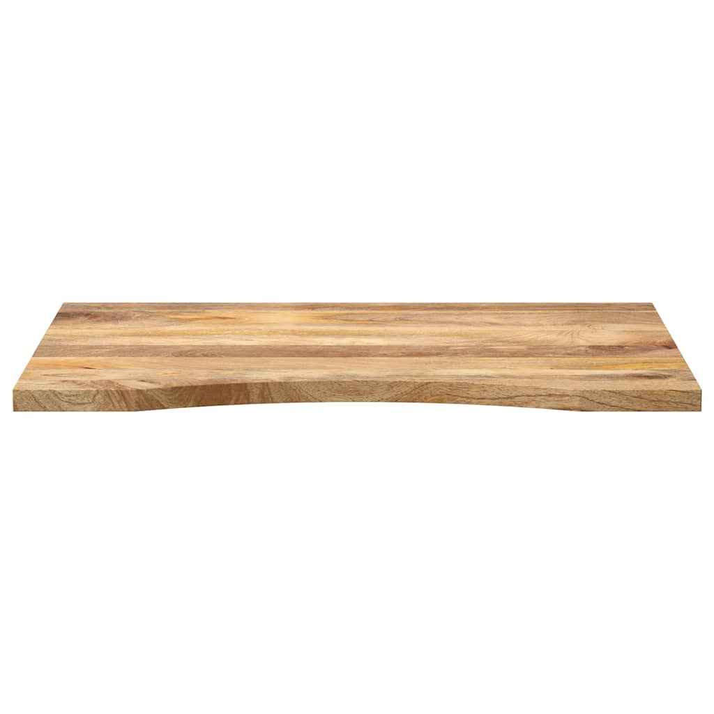 vidaXL Blat biurka, z wycięciem, 100x60x2,5 cm, surowe drewno mango