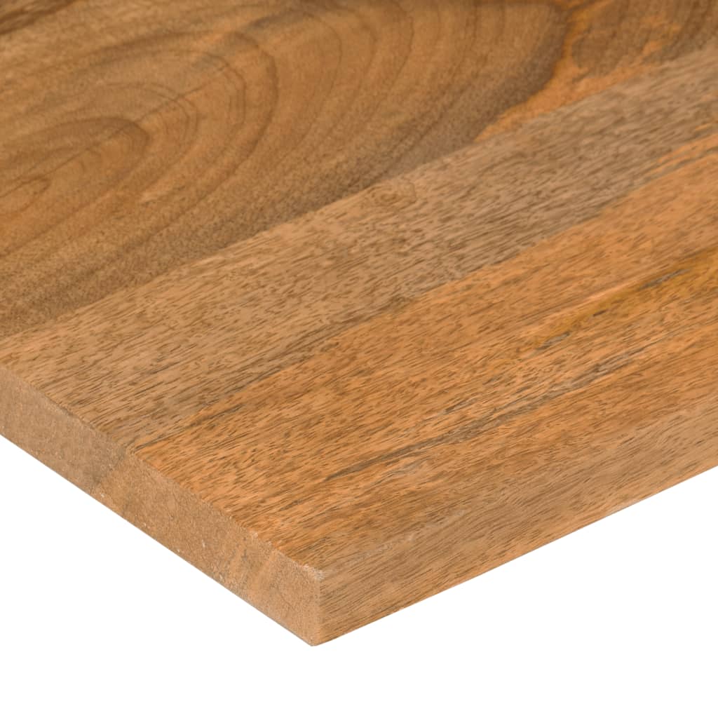 vidaXL Blat biurka, z wycięciem, 90x50x2,5 cm, surowe drewno mango