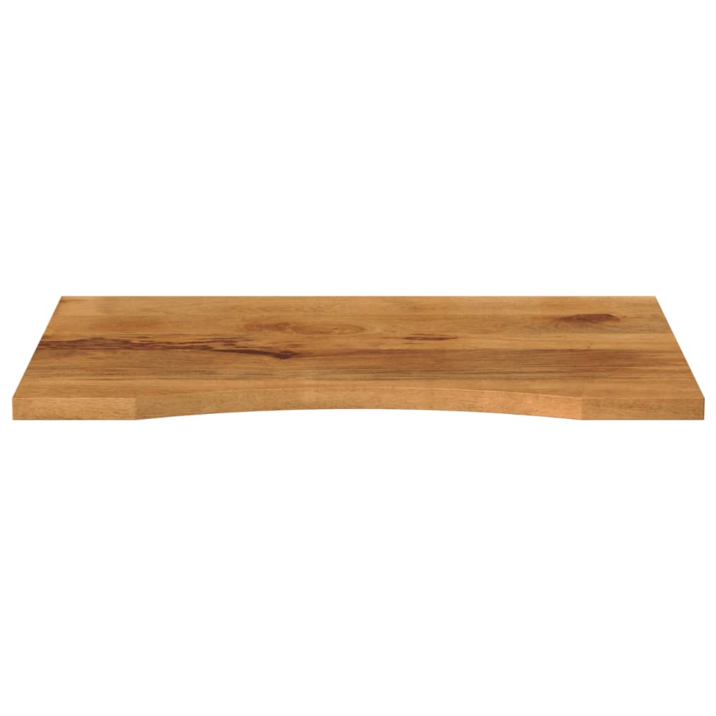 vidaXL Blat biurka, z wycięciem, 100x50x2,5 cm, surowe drewno mango