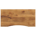 vidaXL Blat biurka, z wycięciem, 140x50x2,5 cm, surowe drewno mango