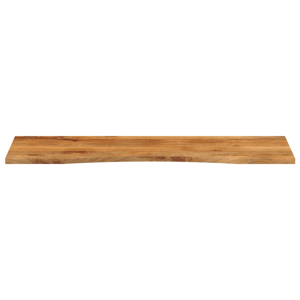 vidaXL Blat biurka, z wycięciem, 160x50x2,5 cm, surowe drewno mango