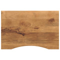 vidaXL Blat biurka, z wycięciem, 90x60x2,5 cm, surowe drewno mango
