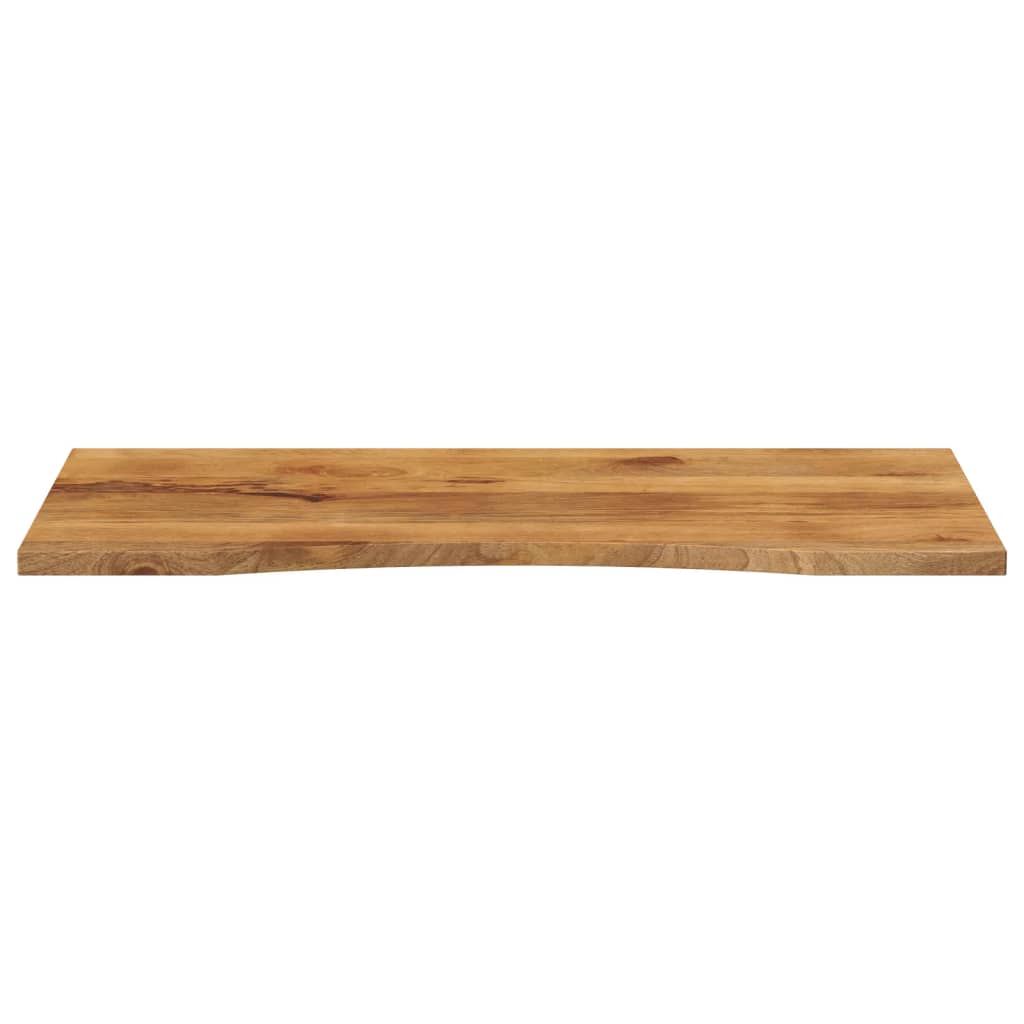 vidaXL Blat biurka, z wycięciem, 140x60x2,5 cm, surowe drewno mango