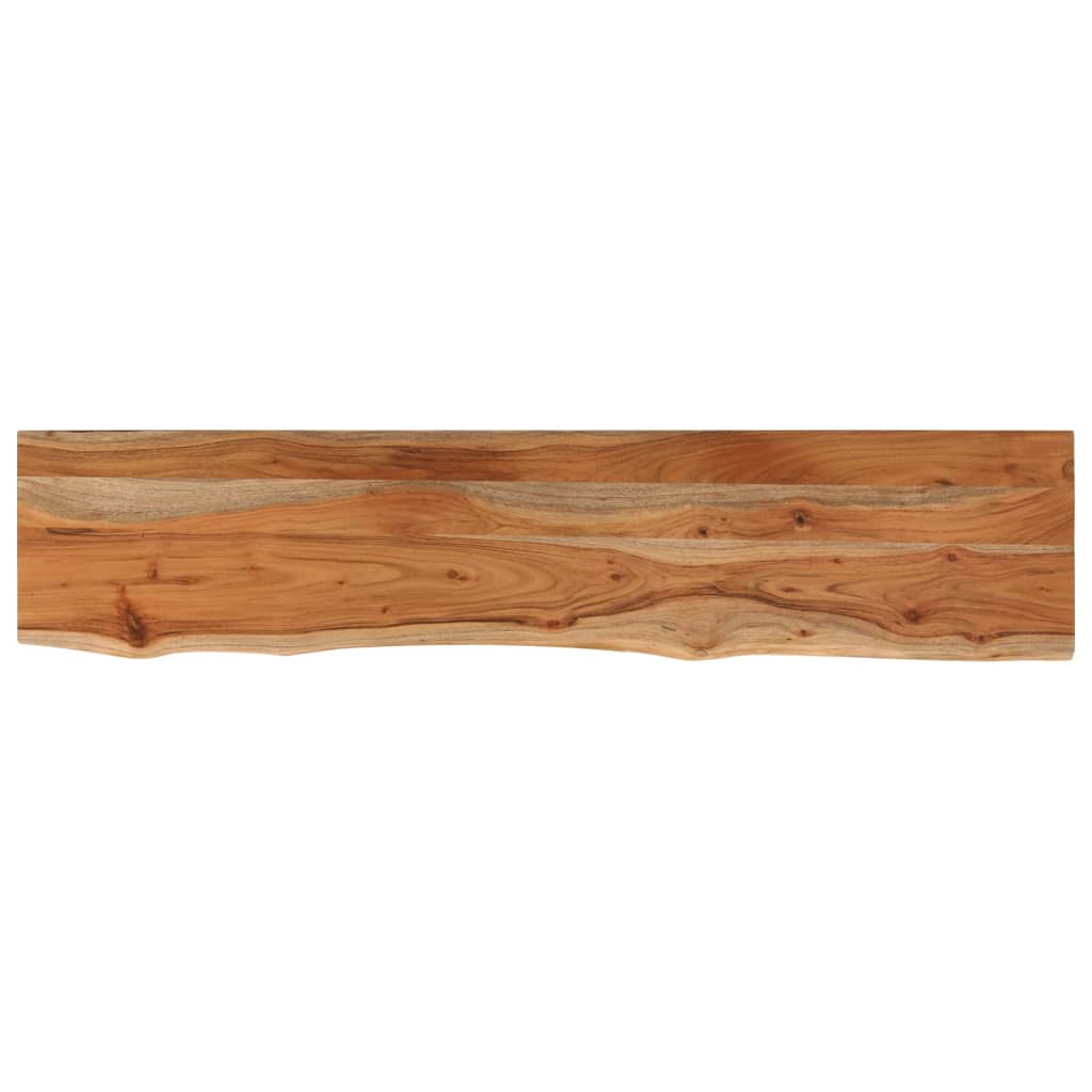 vidaXL Blat do stołu, 160x30x2,5cm, drewno akacjowe, naturalna krawędź