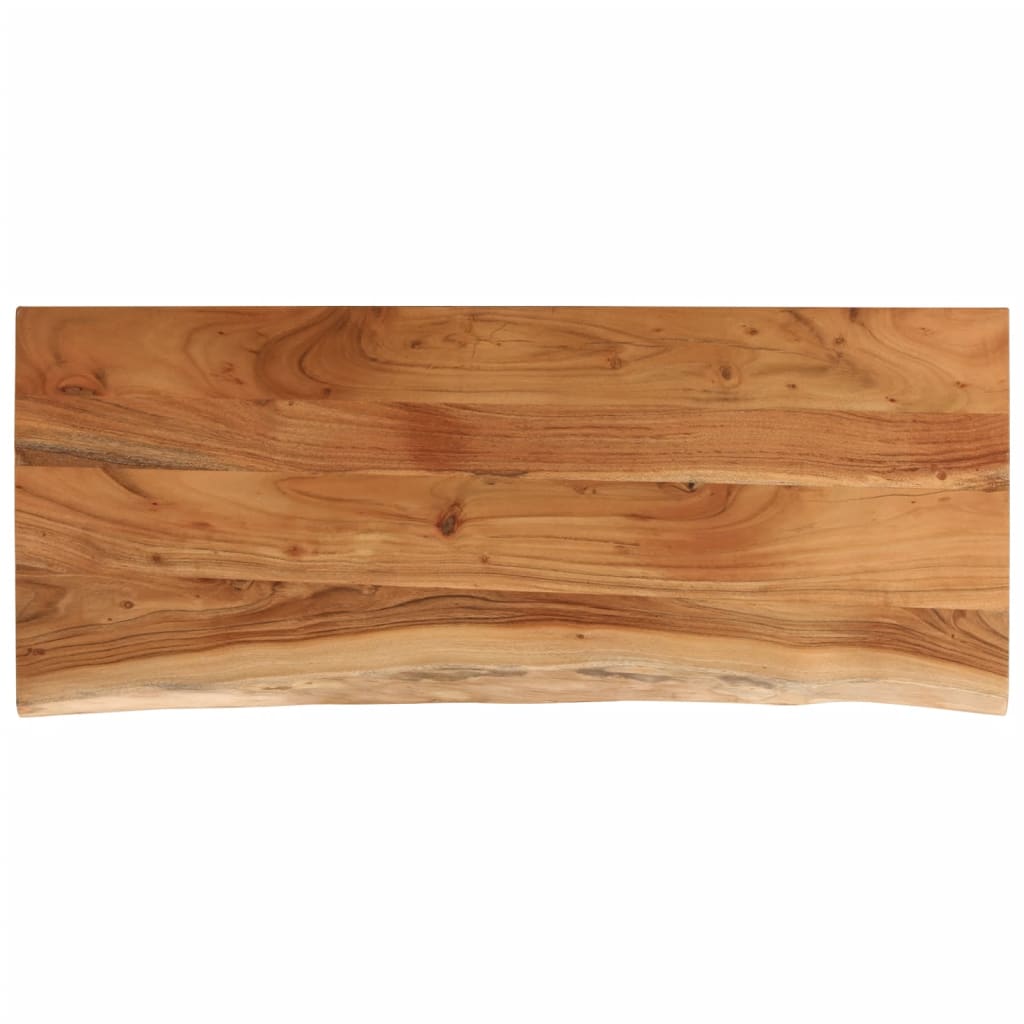 vidaXL Blat do stołu, 100x40x2,5cm, drewno akacjowe, naturalna krawędź