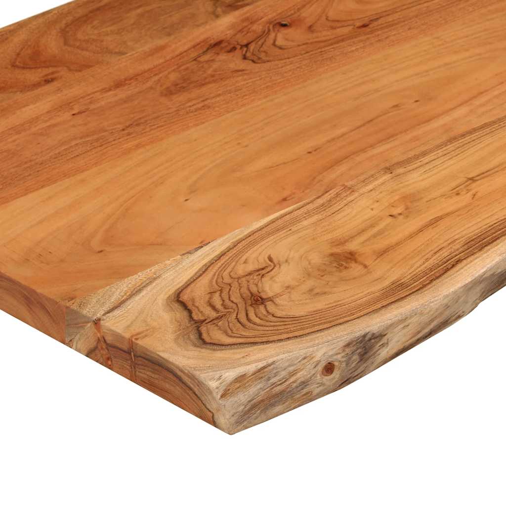 vidaXL Blat łazienkowy, 110x60x2,5 cm, prostokątny, drewno akacjowe