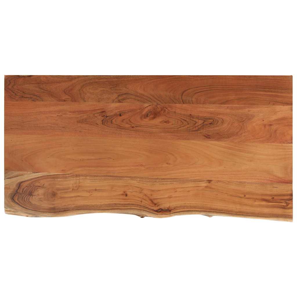 vidaXL Blat do stołu, 80x40x3,8 cm, drewno akacjowe, naturalna krawędź