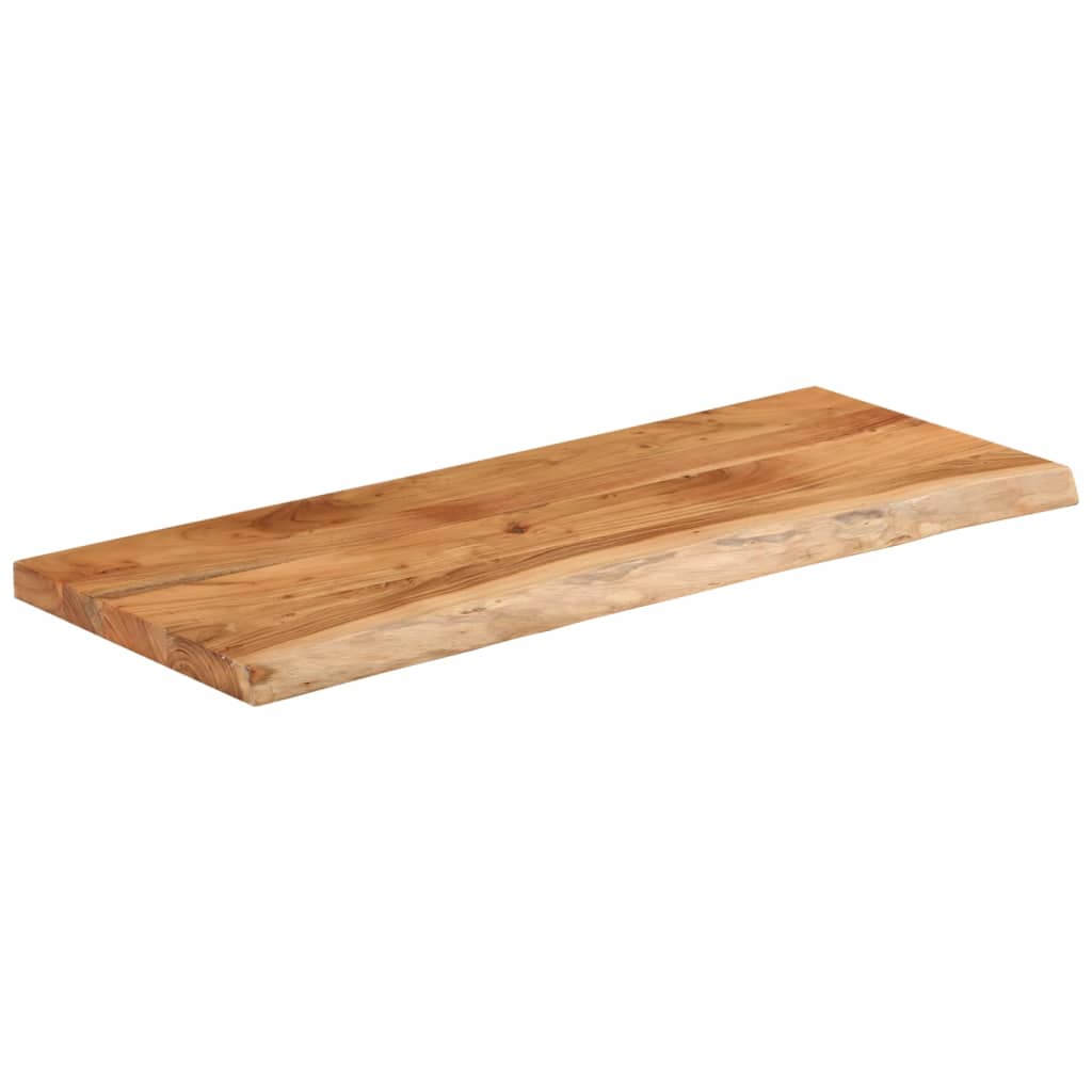 vidaXL Blat do stołu, 110x40x3,8cm, drewno akacjowe, naturalna krawędź