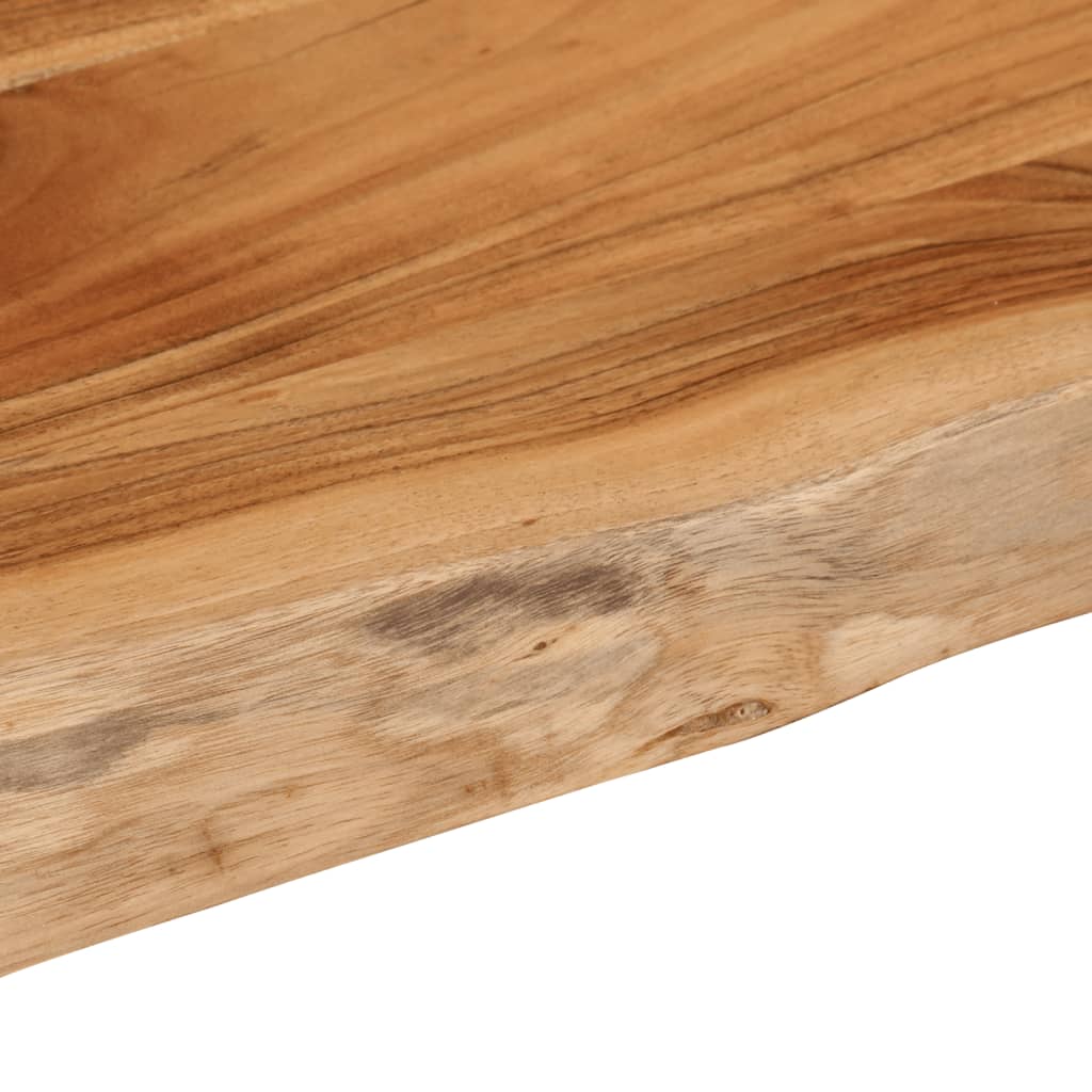 vidaXL Blat do stołu, 110x40x3,8cm, drewno akacjowe, naturalna krawędź