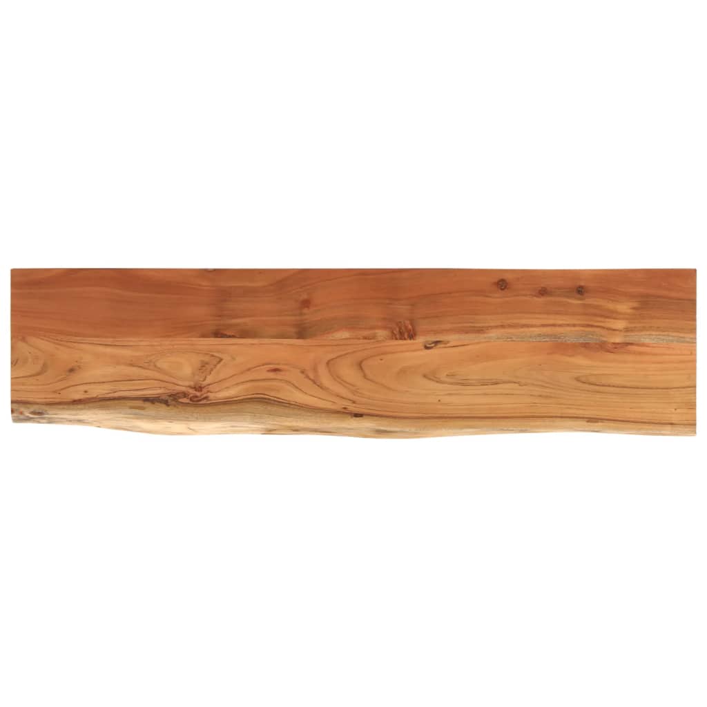 vidaXL Blat do stołu, 160x40x3,8cm, drewno akacjowe, naturalna krawędź