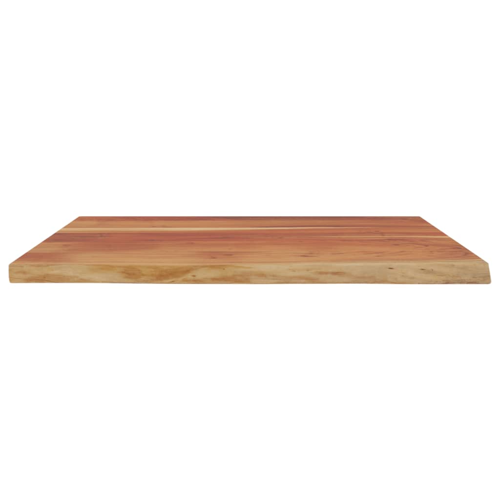 vidaXL Blat biurka, 90x80x3,8 cm, drewno akacjowe, naturalna krawędź
