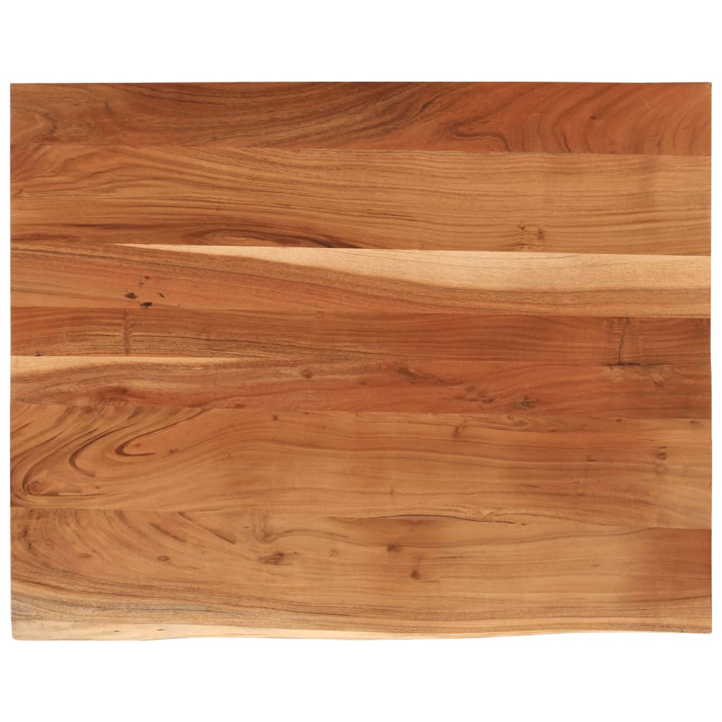 vidaXL Blat biurka, 110x80x3,8 cm, drewno akacjowe, naturalna krawędź