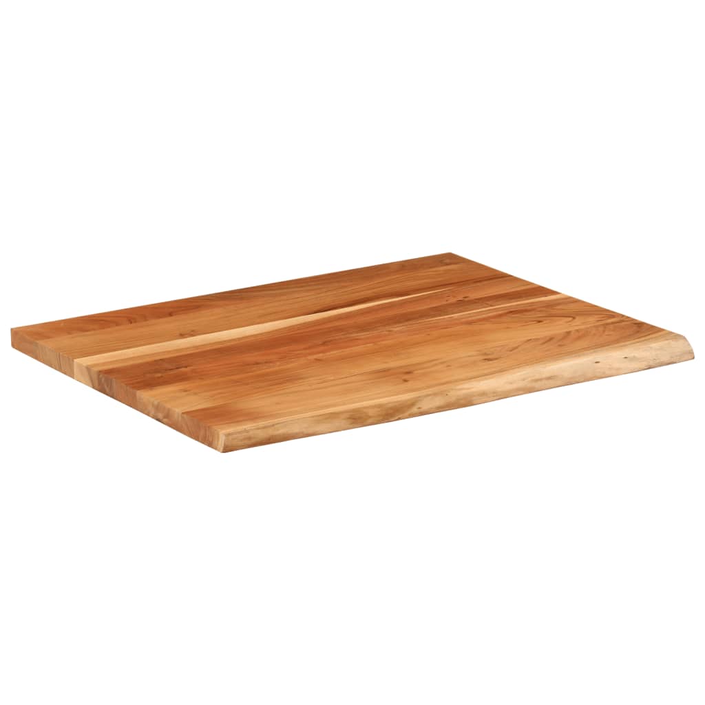 vidaXL Blat biurka, 110x80x3,8 cm, drewno akacjowe, naturalna krawędź